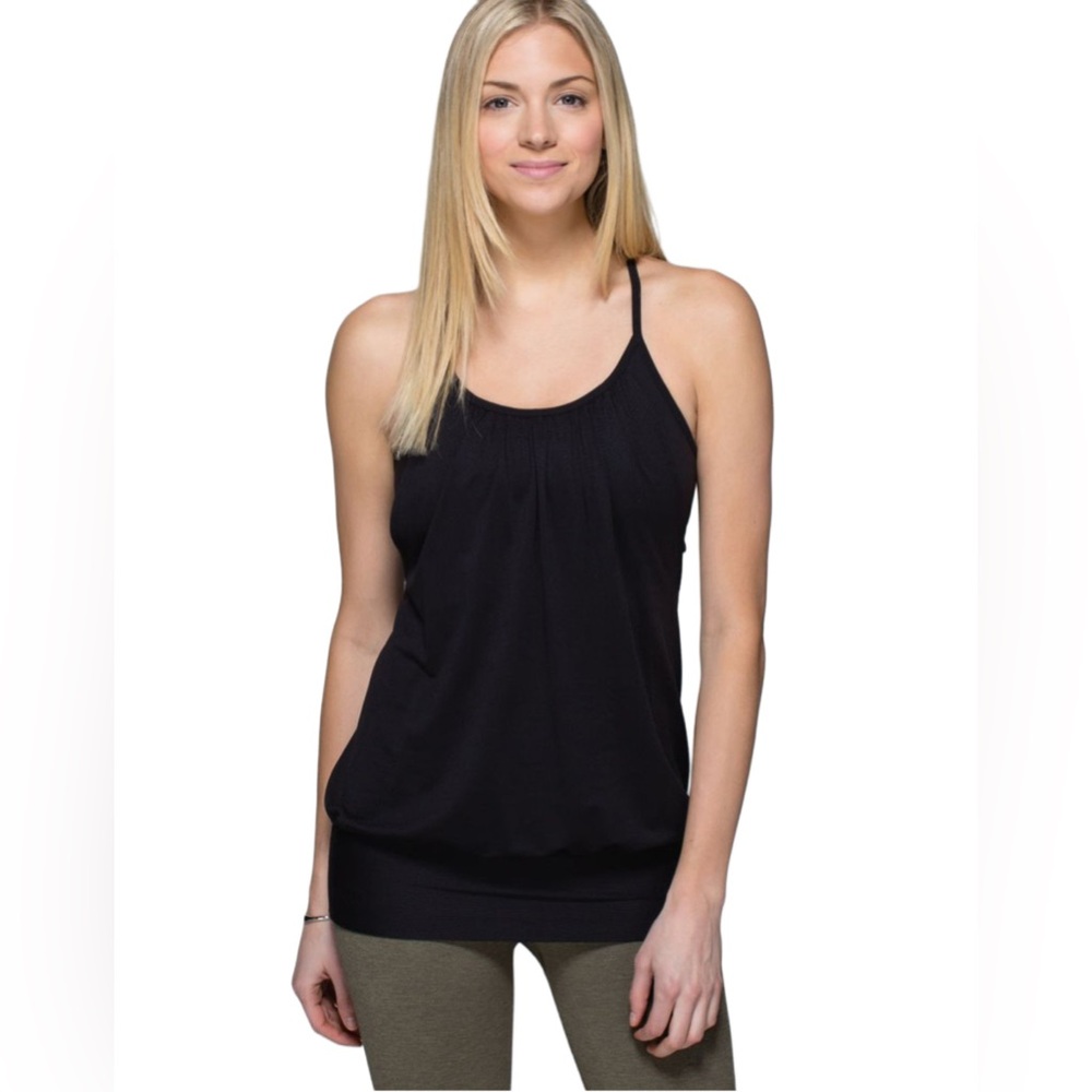 Lululemon Athletica No Limits Tank Black Top -4